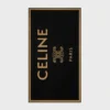 Strandtuch aus CELINE Triomphe-Frottee Strandtuch aus CELINE Triomphe-Frottee