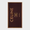 Strandtuch aus CELINE Triomphe-Frottee Strandtuch aus CELINE Triomphe-Frottee