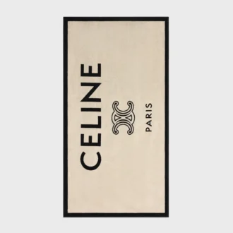 Strandtuch aus CELINE Triomphe-Frottee Strandtuch aus CELINE Triomphe-Frottee