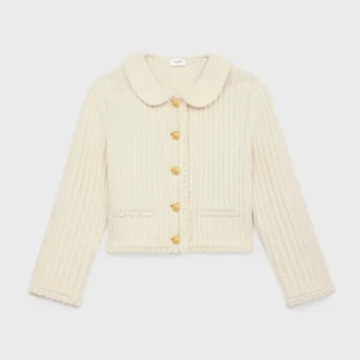 Strickjacke aus Baumwolle