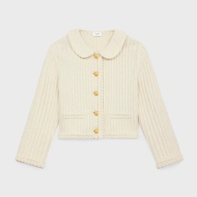 Strickjacke aus Baumwolle