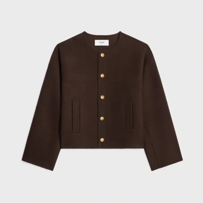 Strickjacke aus Double-Face-Kaschmir Strickjacke aus Double-Face-Kaschmir