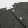 Strickjacke aus gebürstetem Mohair Strickjacke aus gebürstetem Mohair