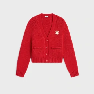 Strickjacke aus Kaschmir und Seide