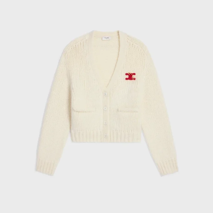 Strickjacke aus Kaschmir und Seide Strickjacke aus Kaschmir und Seide