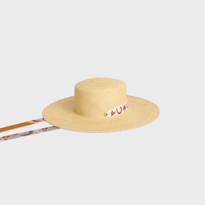 Strohhut mit Schleife Strohhut mit Schleife