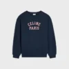 Sweatshirt aus Baumwollfleece