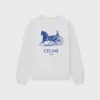 Sweatshirt aus Baumwollfleece