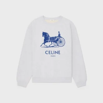 Sweatshirt aus Baumwollfleece