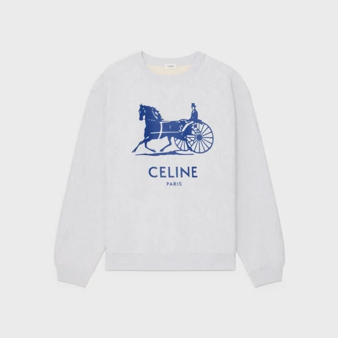 Sweatshirt aus Baumwollfleece