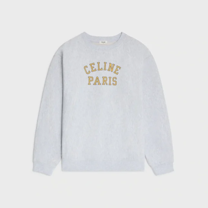 Sweatshirt aus Baumwollfleece