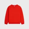 Sweatshirt aus Baumwollfleece
