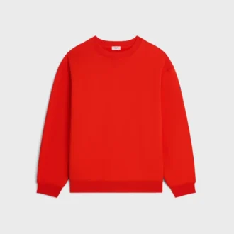 Sweatshirt aus Baumwollfleece