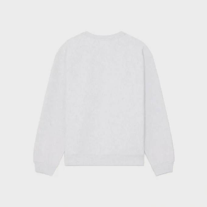 Sweatshirt aus Baumwollfleece