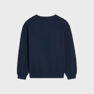 Sweatshirt aus Baumwollfleece