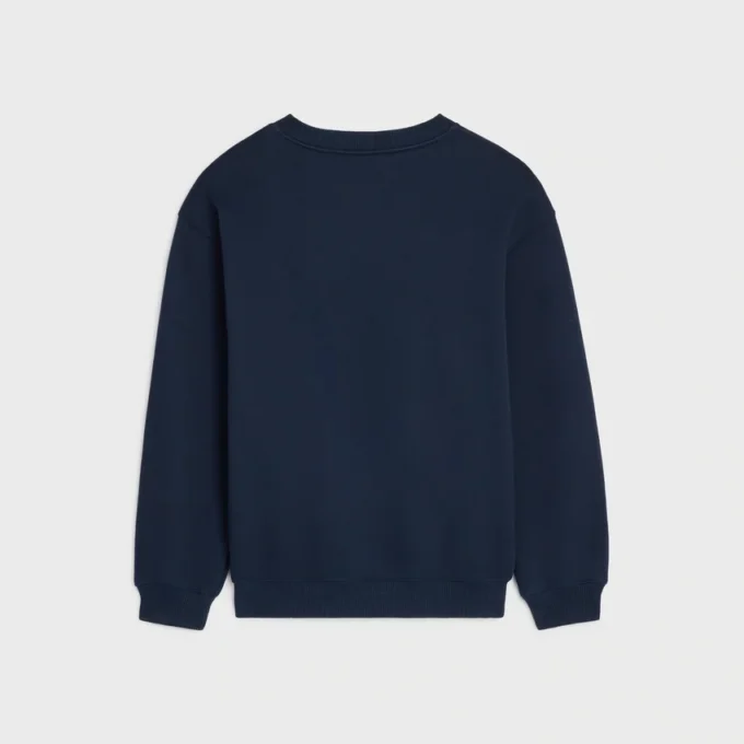 Sweatshirt aus Baumwollfleece