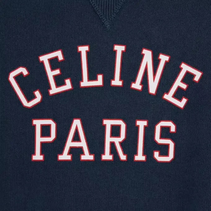 Sweatshirt aus Baumwollfleece