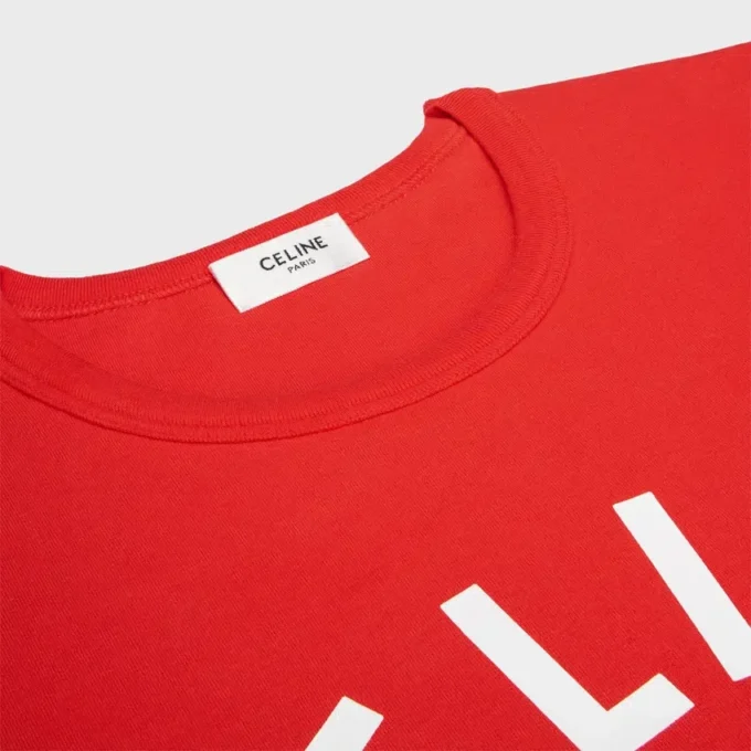 T-Shirt aus geripptem Baumwolljersey T-Shirt aus geripptem Baumwolljersey