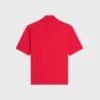 T-Shirt mit Stehkragen aus Baumwolljersey T-Shirt mit Stehkragen aus Baumwolljersey