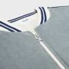 Teddy-Trainingsjacke aus Samt-Jersey