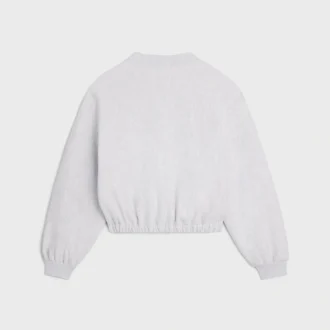 Teddyjacke aus Baumwollfleece
