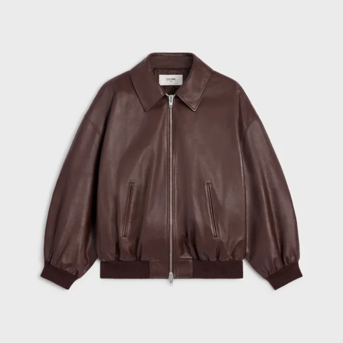 Teddyjacke aus Kalbsleder