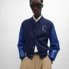 Teddyjacke aus strukturierter Wolle