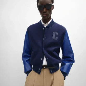 Teddyjacke aus strukturierter Wolle Teddyjacke aus strukturierter Wolle