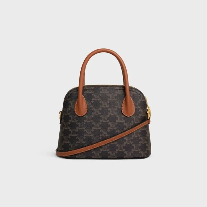 Teen Honorine Tasche aus Triomphe Canvas und Kalbsleder