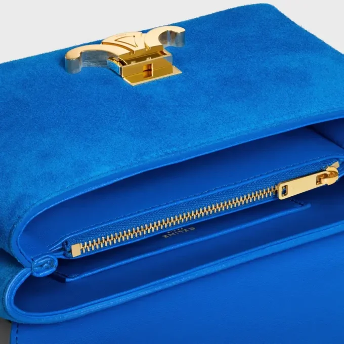 Teen Nino Tasche aus Kalbsveloursleder