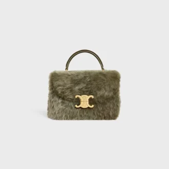 Teen Nino Tasche aus Lammfell und Kalbsveloursleder Teen Nino Tasche aus Lammfell und Kalbsveloursleder