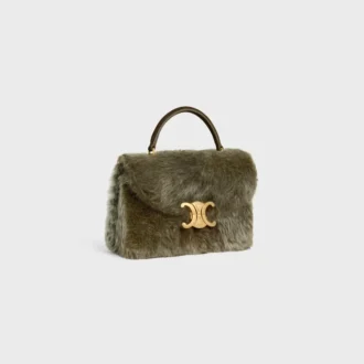 Teen Nino Tasche aus Lammfell und Kalbsveloursleder Teen Nino Tasche aus Lammfell und Kalbsveloursleder