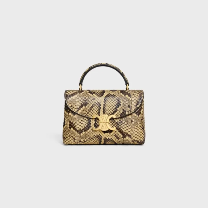Teen Nino Tasche aus Pythonleder
