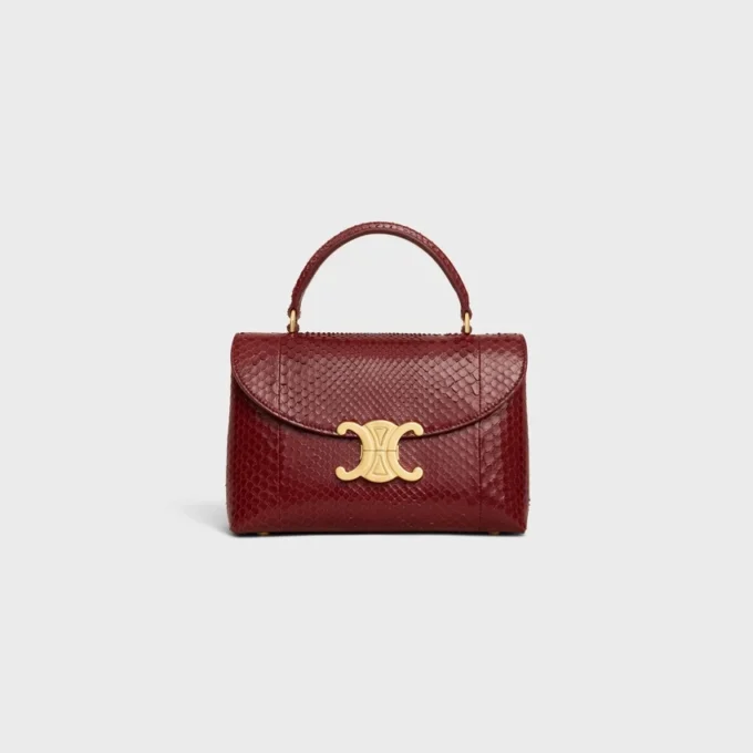 Teen Nino Tasche aus Pythonleder