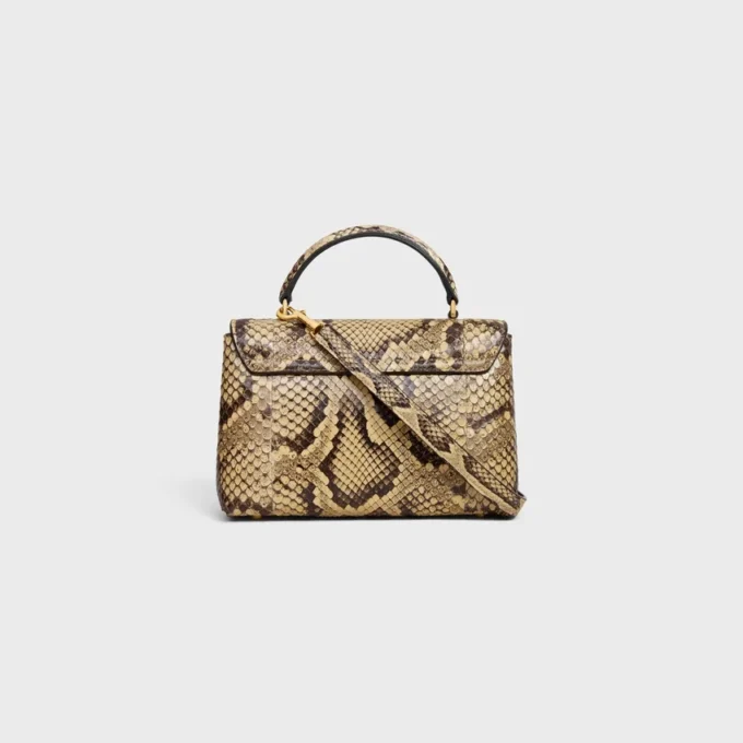 Teen Nino Tasche aus Pythonleder