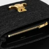 Teen Nino Tasche aus Raffia und Kalbsleder Teen Nino Tasche aus Raffia und Kalbsleder