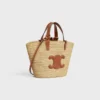 Teen Supple CELINE Classic Panier aus Raffia und Kalbsleder