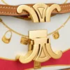 Teen Triomphe aus Seide und naturbelassenem Kalbsleder