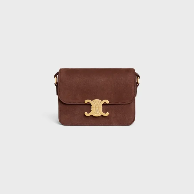 Teen Triomphe Tasche aus genarbtem Nubuk-Kalbsleder Teen Triomphe Tasche aus genarbtem Nubuk-Kalbsleder