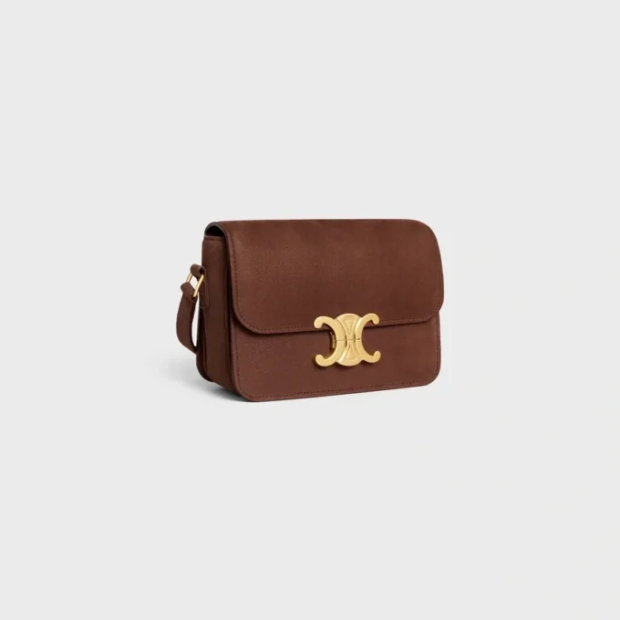 Teen Triomphe Tasche aus genarbtem Nubuk-Kalbsleder Teen Triomphe Tasche aus genarbtem Nubuk-Kalbsleder