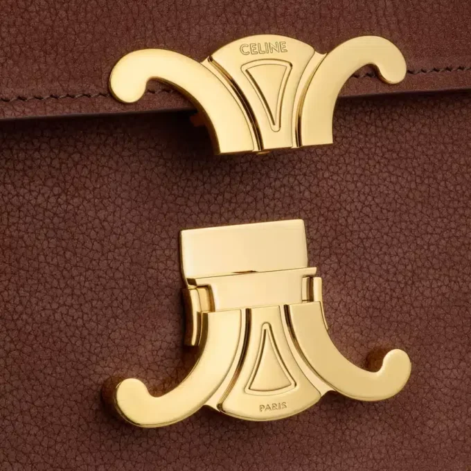 Teen Triomphe Tasche aus genarbtem Nubuk-Kalbsleder Teen Triomphe Tasche aus genarbtem Nubuk-Kalbsleder