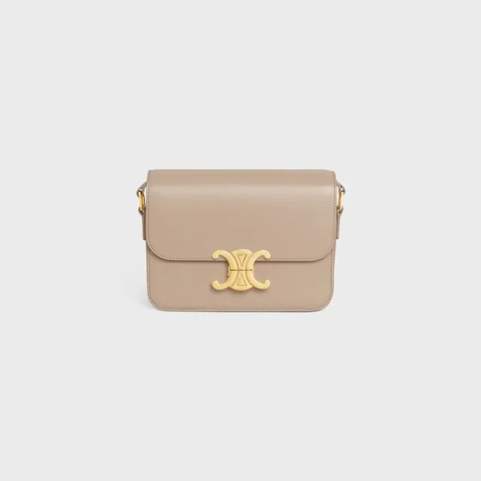 Teen Triomphe Tasche aus glänzendem Kalbsleder Teen Triomphe Tasche aus glänzendem Kalbsleder