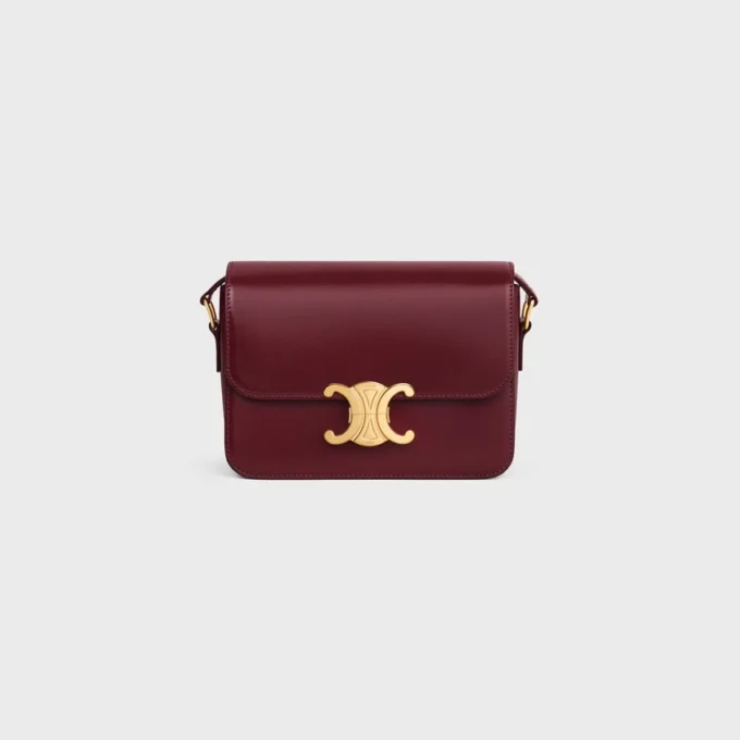 Teen Triomphe Tasche aus glänzendem Kalbsleder Teen Triomphe Tasche aus glänzendem Kalbsleder