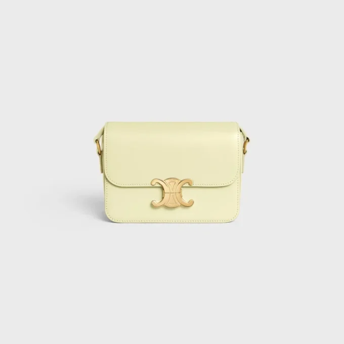 Teen Triomphe Tasche aus glänzendem Kalbsleder Teen Triomphe Tasche aus glänzendem Kalbsleder