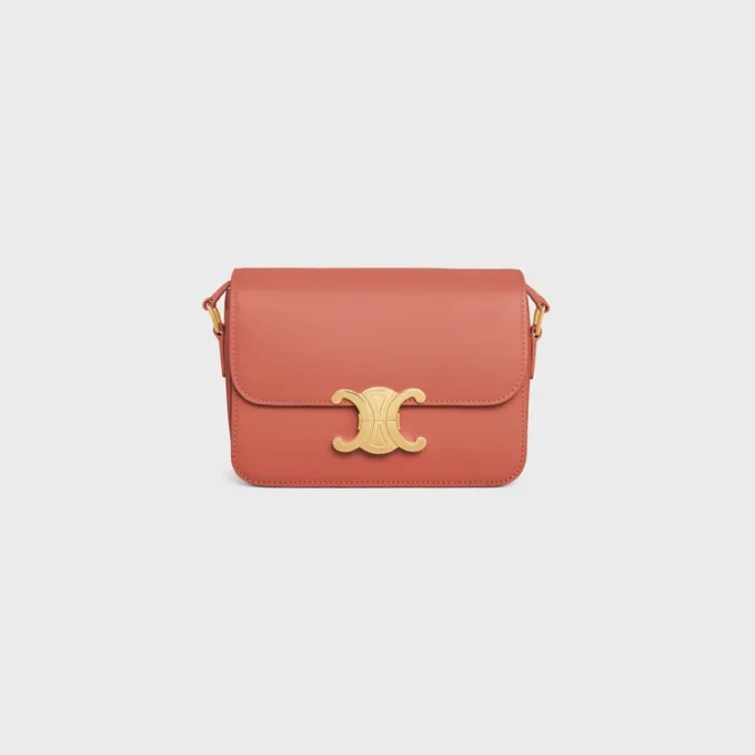Teen Triomphe Tasche aus glänzendem Kalbsleder Teen Triomphe Tasche aus glänzendem Kalbsleder