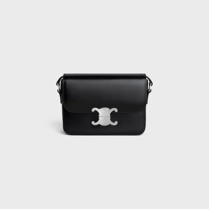 Teen Triomphe Tasche aus glänzendem Kalbsleder Teen Triomphe Tasche aus glänzendem Kalbsleder