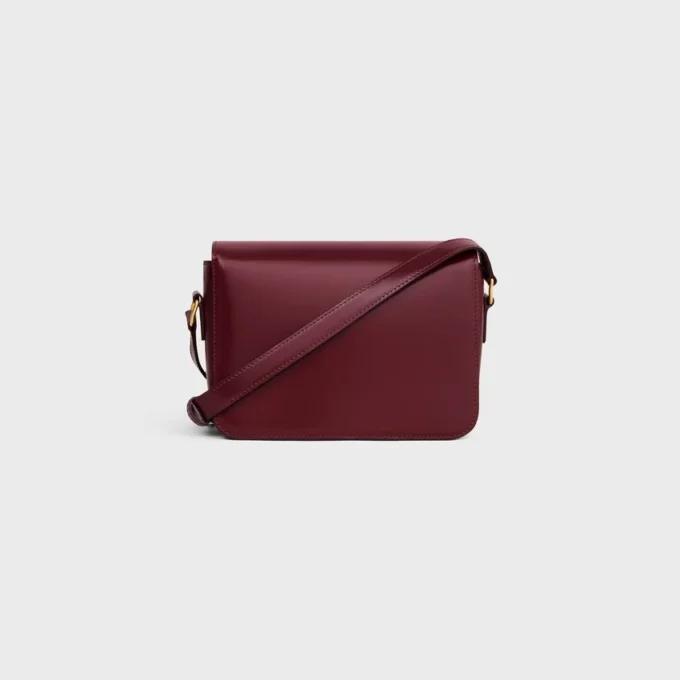 Teen Triomphe Tasche aus glänzendem Kalbsleder Teen Triomphe Tasche aus glänzendem Kalbsleder