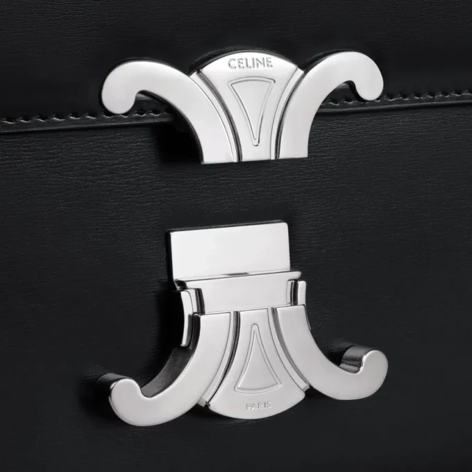 Teen Triomphe Tasche aus glänzendem Kalbsleder Teen Triomphe Tasche aus glänzendem Kalbsleder