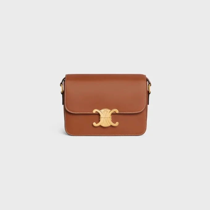 Teen Triomphe Tasche aus naturfarbenem Kalbsleder