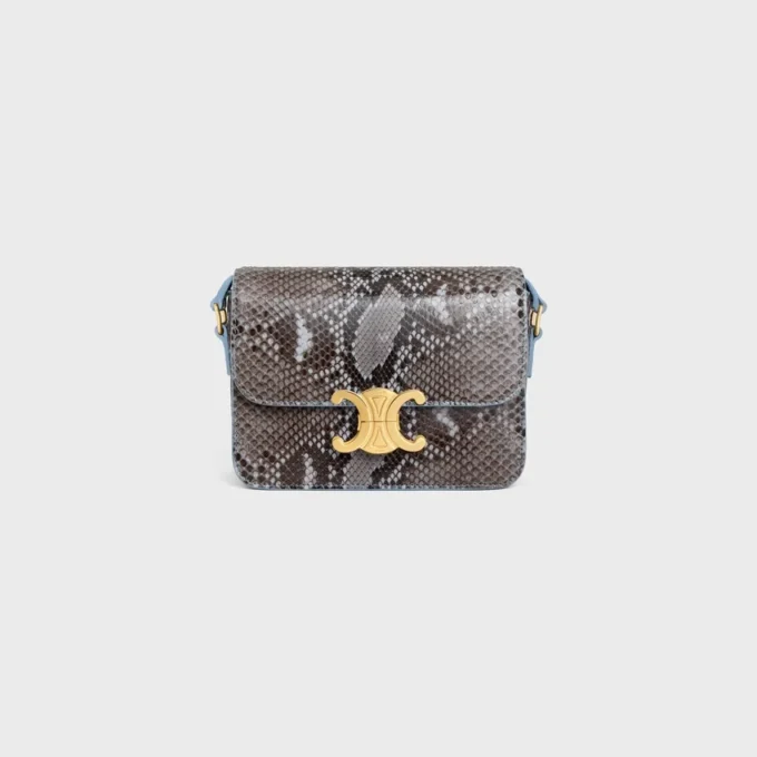 Teen Triomphe Tasche aus Python-Patchwork Teen Triomphe Tasche aus Python-Patchwork